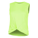 Lucky in Love Bekleidung Lucky in Love Twist Front Tank-Top Damen-Neongr&uuml;n