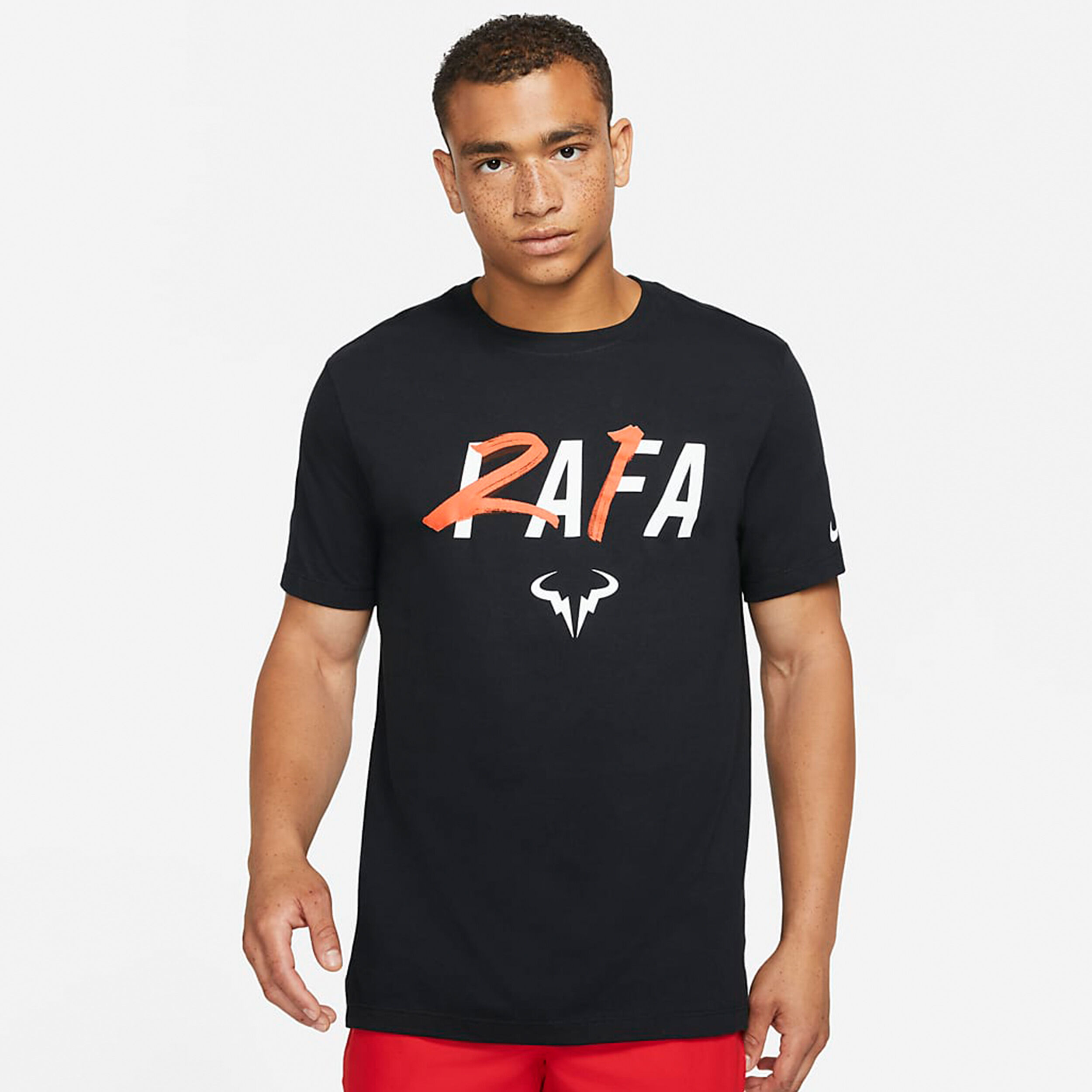 Nike Rafael Nadal Celebration Winner T Shirt Herren Schwarz online kaufen Tennis Point AT