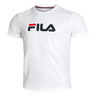Logo T-Shirt Herren-Weiß,Dunkelblau