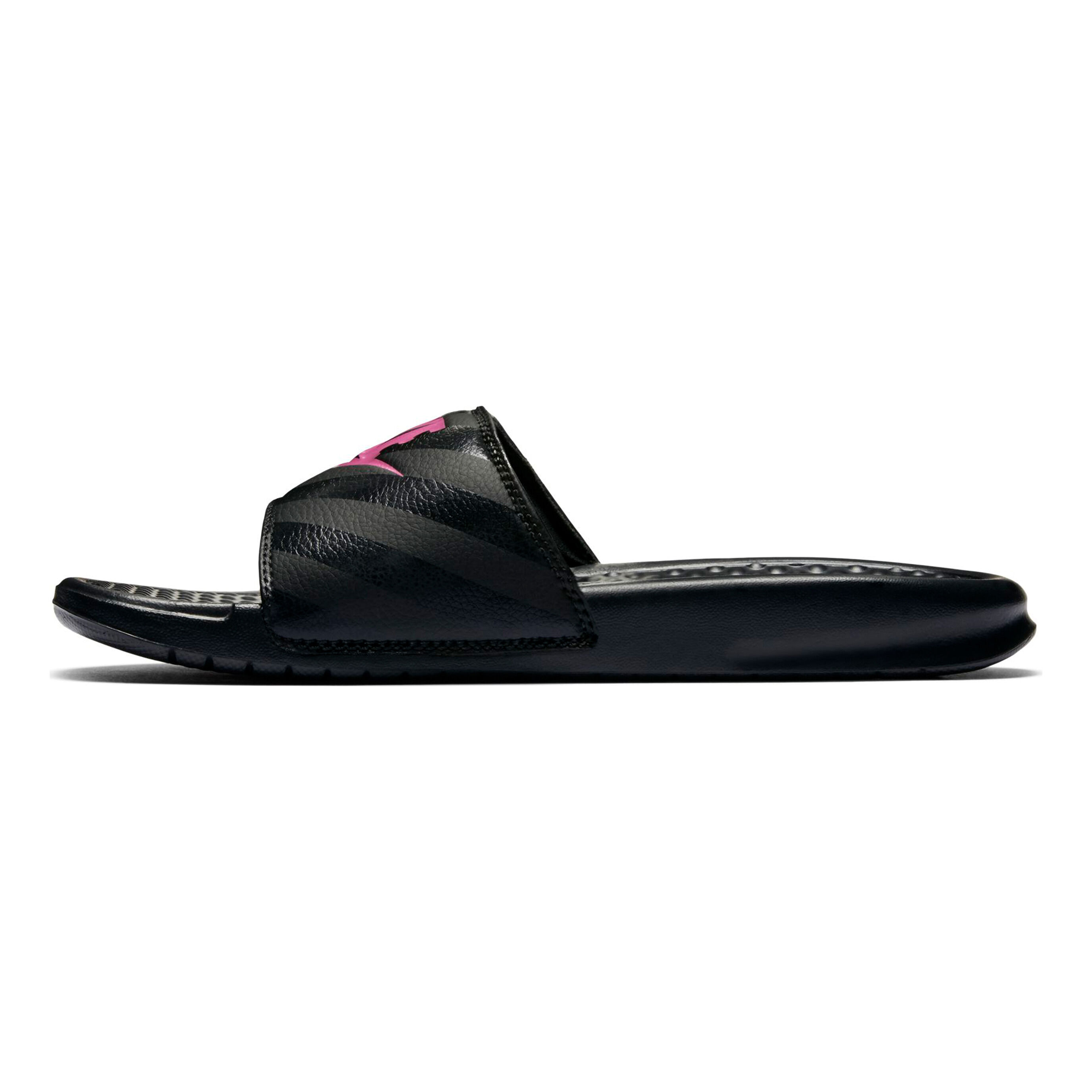 Nike Benassi Just Do It Badelatschen Damen Schwarz Pink online kaufen Tennis Point AT