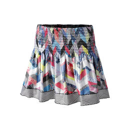 Long Prisma Smocked Skirt