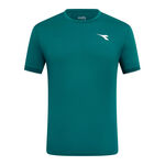 Diadora Tennisbekleidung Diadora Match T-Shirt Herren-dunkelgr&uuml;n