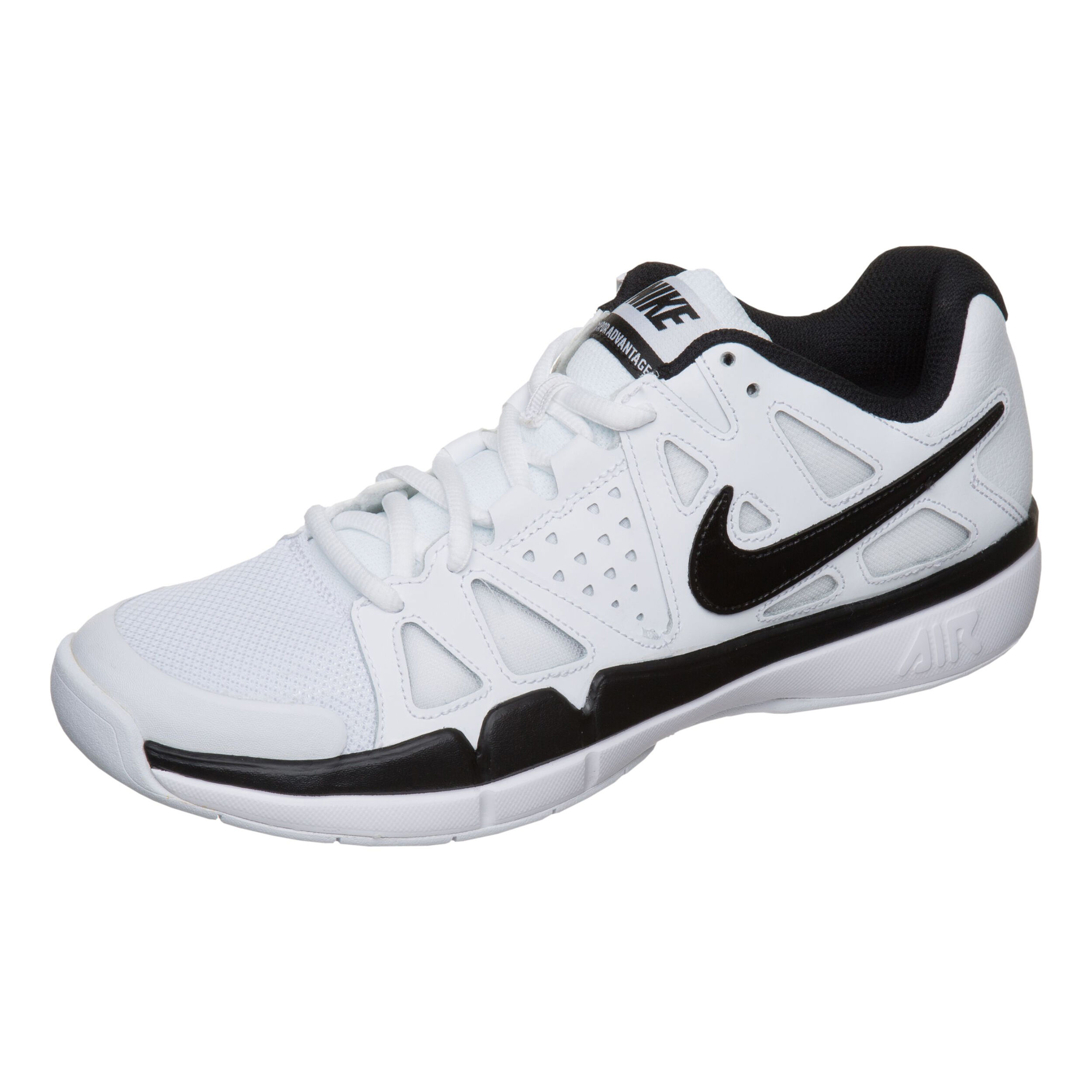 Nike Air Vapor Advantage Indoor Teppichschuh Herren WeiB Schwarz online kaufen Tennis Point AT