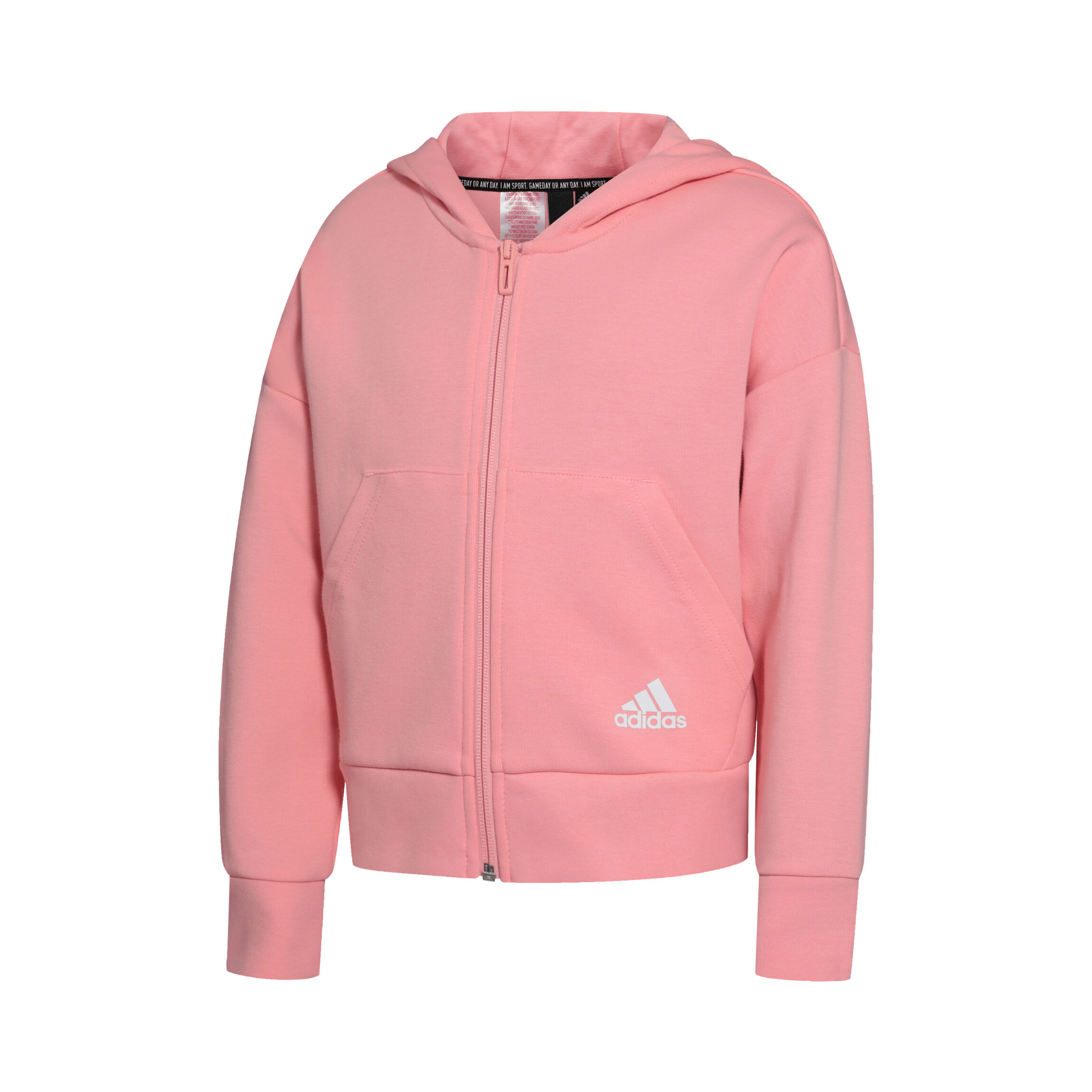 adidas Must Have 3 Stripes Sweatjacke Madchen Rosa WeiB online kaufen Tennis Point AT