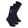 Crew Performance Tennis Socks 3 Pack -dark blue