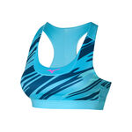 Mizuno Bekleidung Mizuno Alpha Graphic Sport-BH Damen-Blau