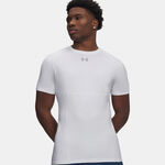 Under Armour T-Shirt Under Armour Elite Fitted T-Shirt Herren-wei&szlig;
