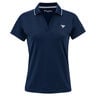 W. TEAM TECH POLOWHITE Polo Damen-dunkelblau