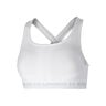 Crossback Mid Sport-BH Damen-Weiß,Grau