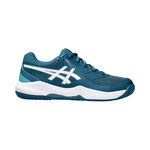 ASICS Tennisschuhe ASICS Gel-Dedicate 8 GS Allcourtschuh Kinder - petrol, weiß