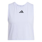 adidas Bekleidung adidas Power 3 Stripes Boxy Tank-Top Damen-Flieder