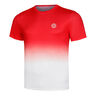Crew Gradiant T-Shirt Herren-Rot,Wei&szlig;