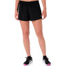 Metarun Split Laufshorts Damen-schwarz