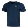Court Dri-Fit Advantage T-Shirt Herren-Dunkelblau,Wei&szlig;