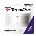 Tecnifibre Basisgriffbänder Tecnifibre Wax Max Grip 1er Pack-Weiß