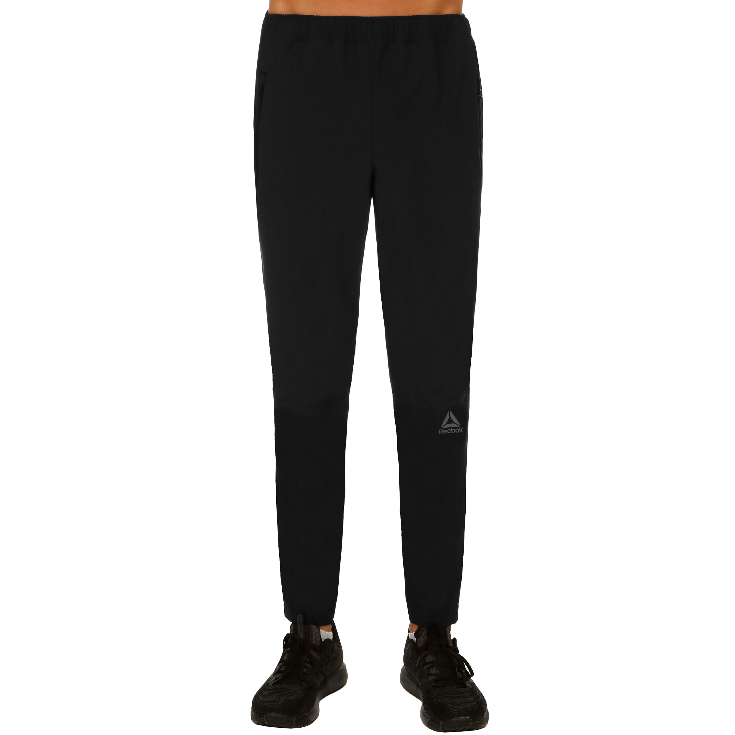 Reebok SpeedWick Woven Trainingshose Herren Schwarz Grau online kaufen Tennis Point AT
