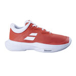 Babolat Tennisschuhe Babolat Sfx 4 Sandplatzschuh Damen-Rot,Weiß
