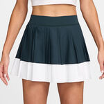 Nike Bekleidung Nike CourtDri-Fit Advantage Ace Skrt High Rise Rock Damen-Dunkelblau,Weiß