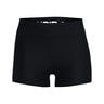 Heatgear Mid Rise Ballshorts Damen-Schwarz,Weiß