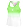 Crew Gradiant Tank-Top Damen-Neongr&uuml;n,Wei&szlig;