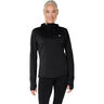 Road Winter Laufshirt Damen-Schwarz