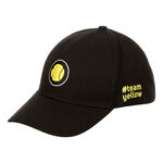 Tennis-Point Bekleidung Tennis-Point Team Yellow Cap-Schwarz,Gelb
