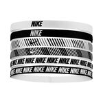 Nike Bekleidung Nike Nike Flex Classic Printed Haarband 6er Pack-Weiß,Schwarz