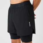 Björn Borg Bekleidung Björn Borg Borg 2 In 1 Shorts Herren-Schwarz