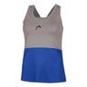 Play Tech Tank-Top Damen-Blau,Grau