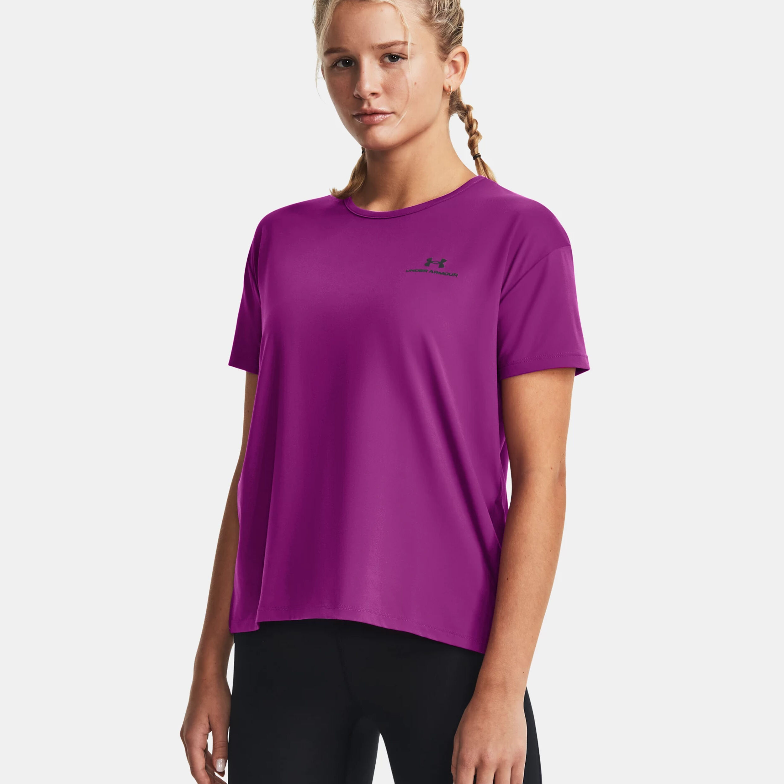 Under Armour Rush Energy 2.0 T Shirt Damen Lila online kaufen Tennis Point AT
