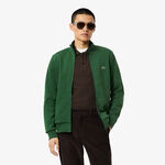 Lacoste Bekleidung Lacoste Core Lifestyle Sweatjacke Herren-Gr&uuml;n