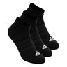 Essentials Low 3P Tennissocken - 3er Pack Unisex-schwarz