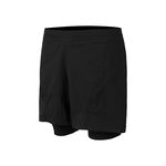 UYN Bekleidung UYN Exceleration OW Performance 2in1 Shorts Herren-Schwarz,Blau