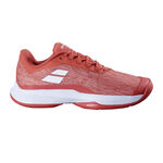 Babolat Tennisschuhe Babolat Jet Tere 2 Sandplatzschuh Damen-Rot,Wei&szlig;