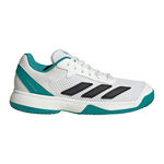 adidas Tennisschuhe adidas Courtflash Allcourtschuh Kinder-weiß: petrol