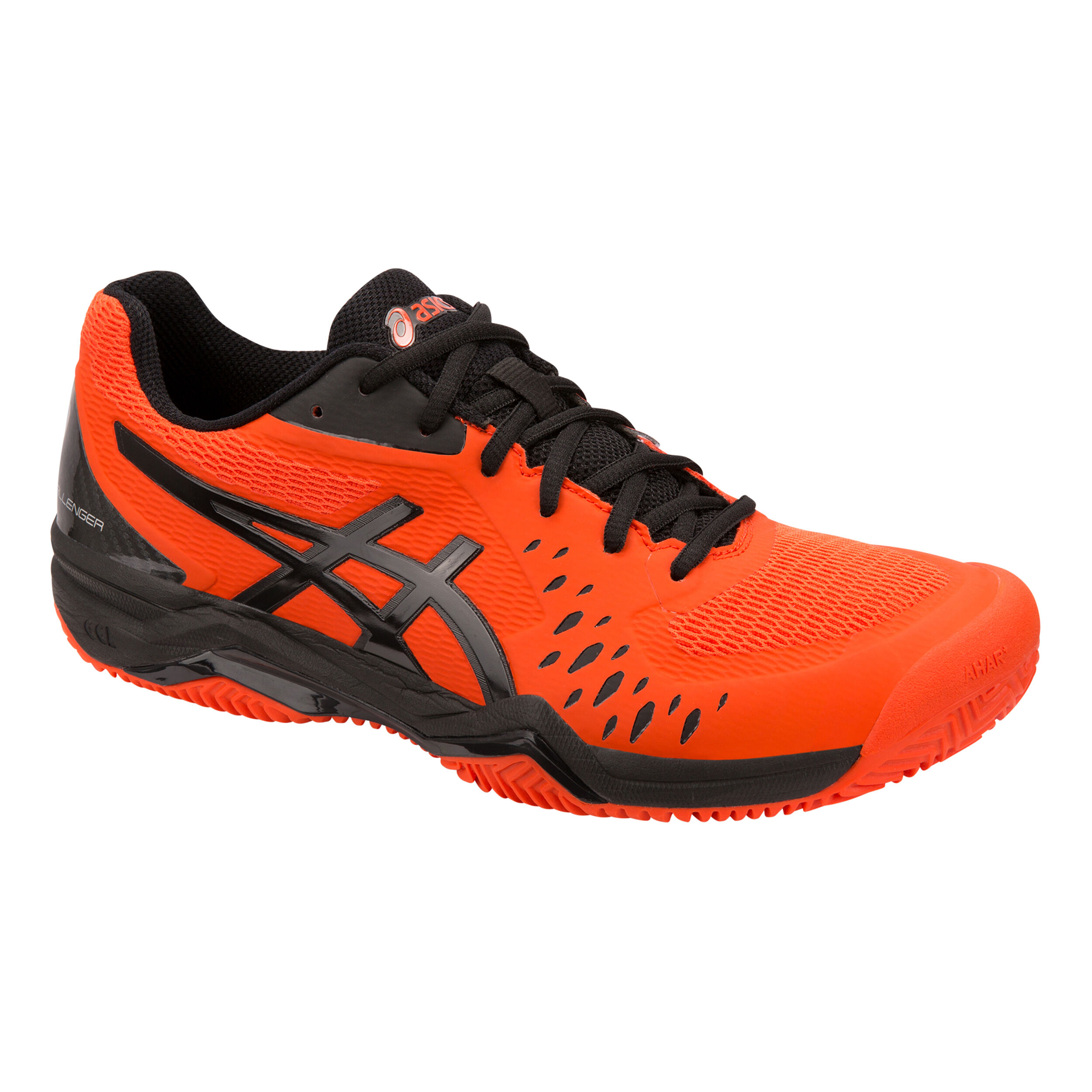 ASICS Gel Challenger 12 Clay Sandplatzschuh Herren Orange Schwarz online kaufen Tennis Point AT