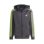 Train Essentials AEROREADY 3-Stripes Regular-Fit Full-Zip Hoodie