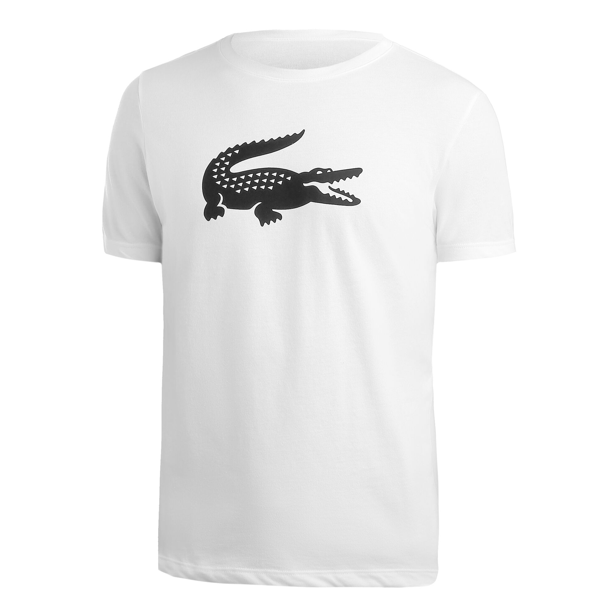 Weiß, Tennis kaufen T-Shirt Logo AT | Lacoste Point Schwarz Herren online