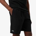 Lacoste Bekleidung Lacoste Djokovic Shorts Herren - schwarz, gold