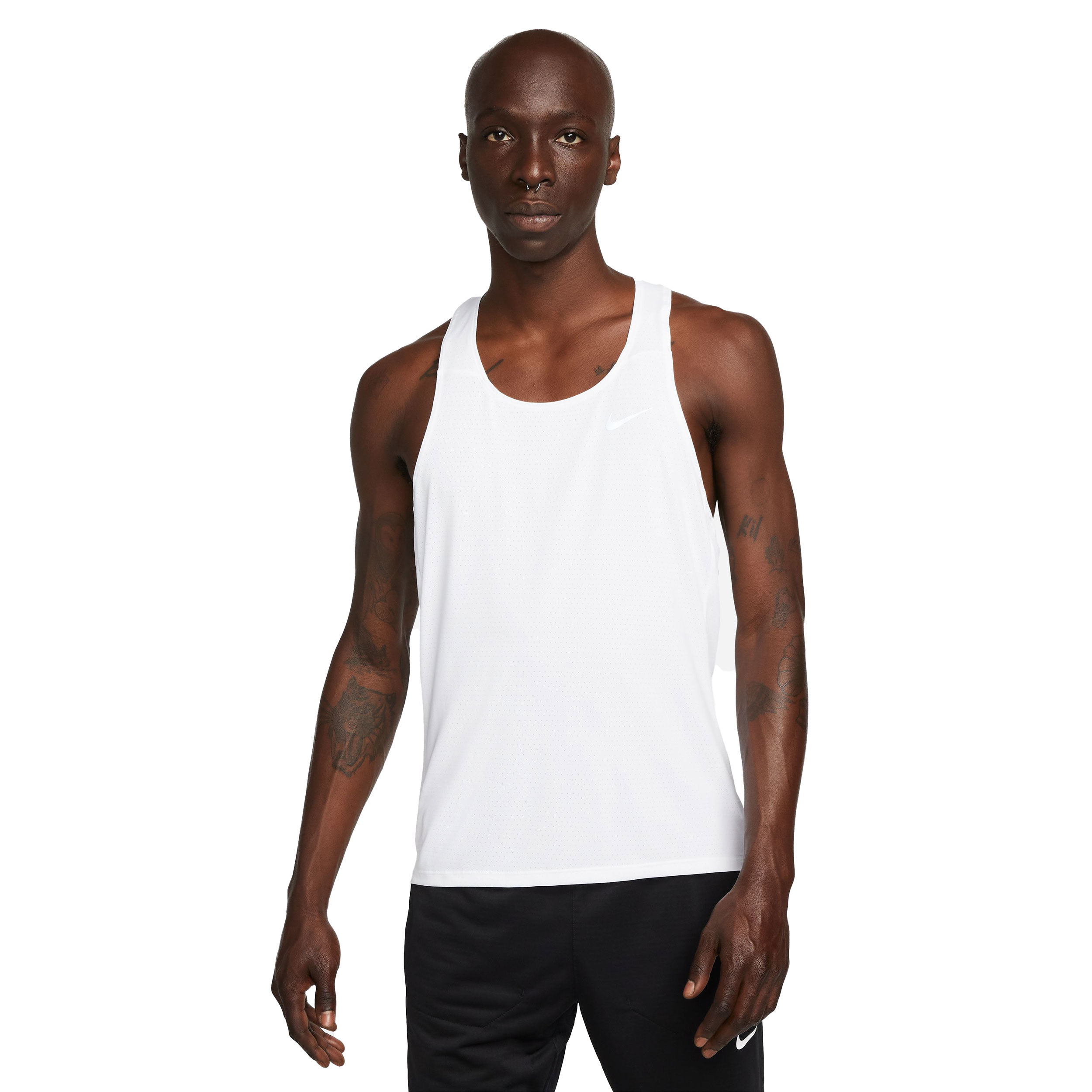 Nike Dri Fit Tank Top Herren WeiB Grau online kaufen Tennis Point AT