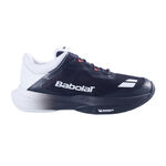 Babolat Tennisschuhe Babolat SFX 4 CLY Sandplatzschuh Herren-schwarz, hellblau