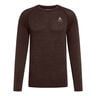 Essential Seamless Longsleeve Herren-Braun