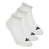 Essentials Low 3P Tennissocken - 3er Pack Unisex-wei&szlig;, schwarz
