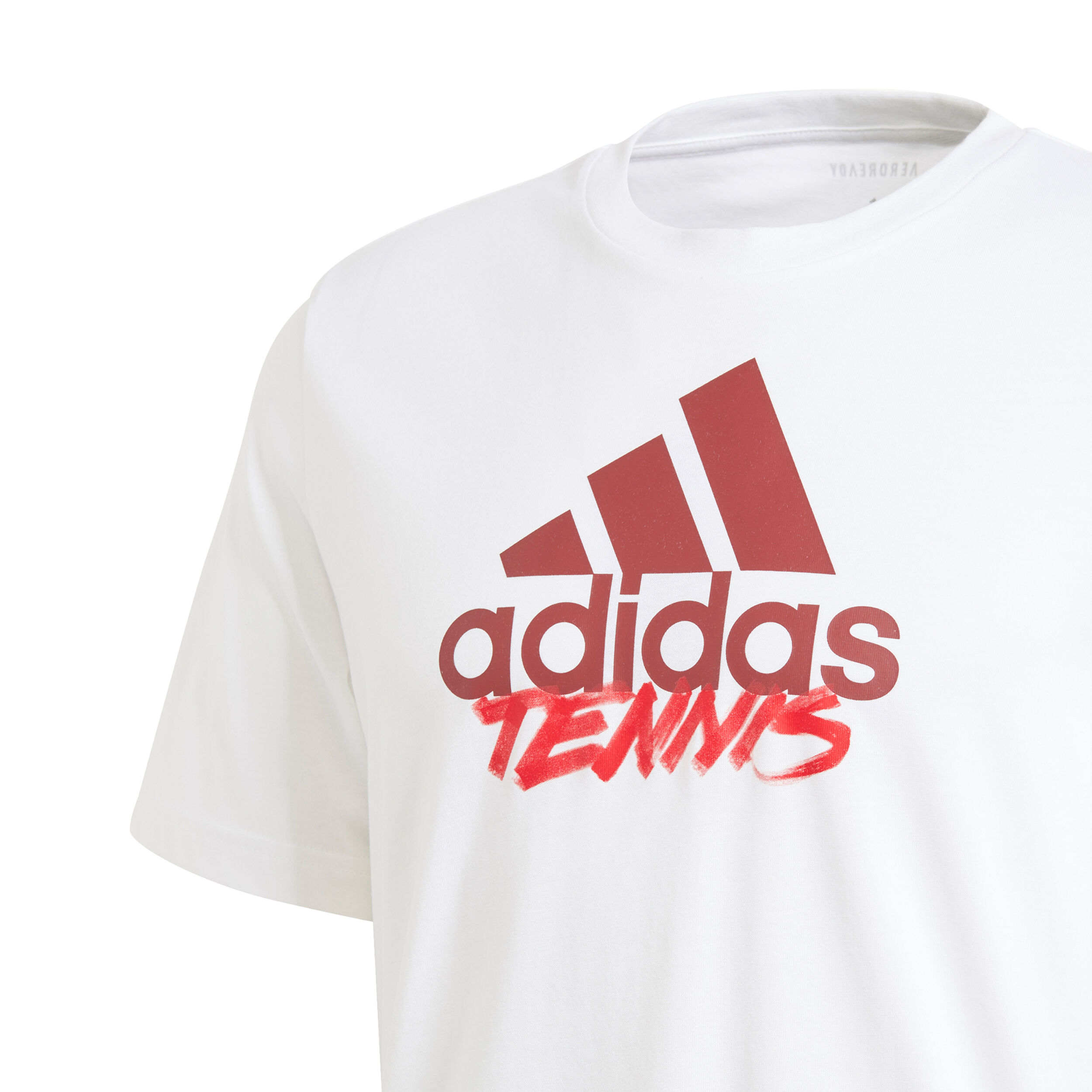 adidas Adi Tennis T Shirt Herren Weiß, Rot online kaufen adidas Adi International Tee, T Shirt, Herren Weiss