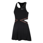 Nike Kleid Nike  Court Dri-Fit Slam Kleid Damen-schwarz