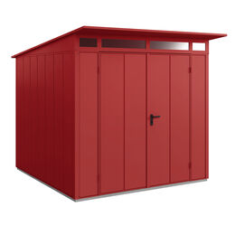 Set Berry Gerätehaus Modern-P,Typ2,RAL3004, 2 flg, inkl. Zubehör