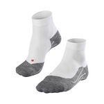 Falke Bekleidung Falke RU4 Endurance Short Laufsocken Damen-Weiß,Grau