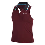 Nike Bekleidung Nike Court Dri-FIT Slam Tank-Top Damen-Dunkelrot