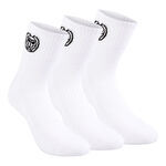 BIDI BADU Bekleidung BIDI BADU Anchor Ankle Move Tennissocken 3er Pack-Wei&szlig;