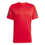 adidas Bekleidung adidas Club 3Stripes T-Shirt Herren-rot